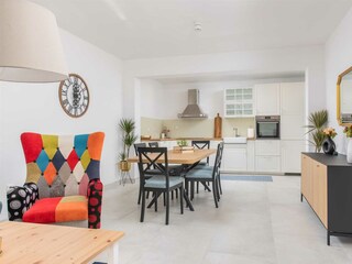 fully equipped kitchen with modern appliances