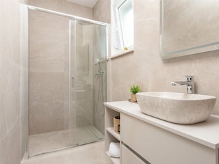 Das eigene Badezimmer.