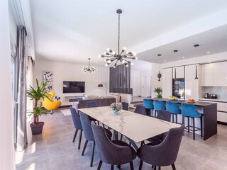 Fully equipped modern kitchen