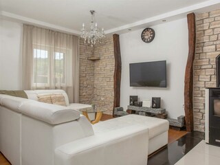ground floor comprises a pleasant living area.