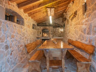 Accommodating up to eight people.