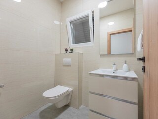 A small guest toilet on the ground floor