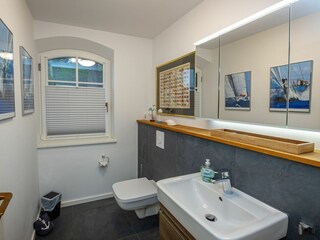 Gäste-WC im Erdgeschoss