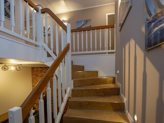 Treppe ins Obergeschoss