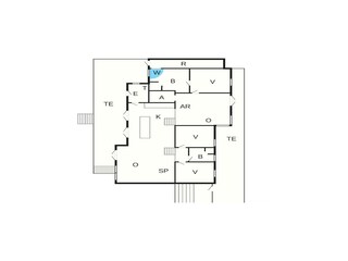 Ferienhaus Sjølund Grundriss 3