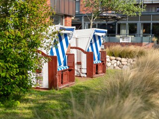 Strandkörbe zum Relaxen