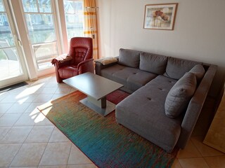 Sitzecke im Wohnzimmer