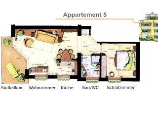 Apartment Hagnau am Bodensee Grundriss 7