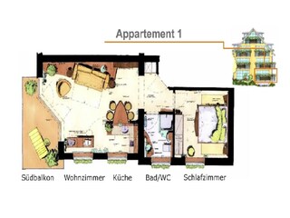 Apartment Hagnau am Bodensee Grundriss 11