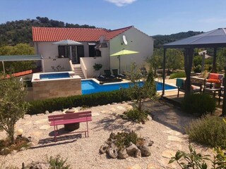 Casa de vacaciones Nerežišća Grabación al aire libre 8