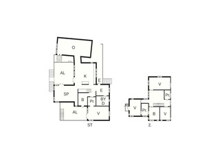 Vakantiehuis Göteborg Grondplan 17