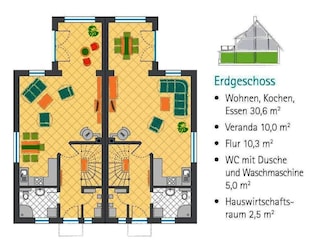 Ferienhaus Zingst Grundriss 41