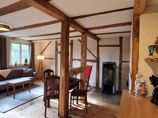 Blick in den Küchen-Wohnbereich