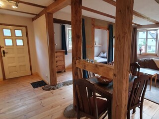 Blick zum Wohnungseingang