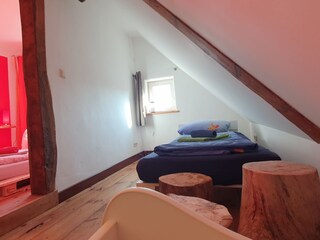 Kinderschlafbereich (90x200/ 70x140)