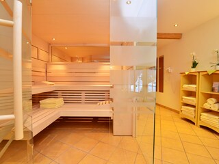 Wellnessbereich im Hotel