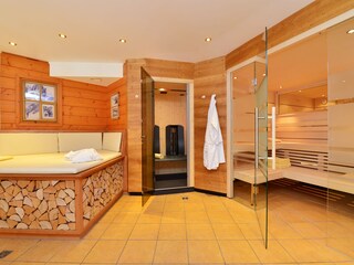 Wellnessbereich im Hotel