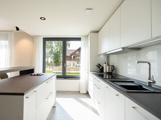 voll ausgestattete Küche