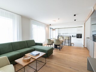 Wohnbereich mit Küche