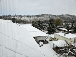 Winterblick aus der FEWO Käthe