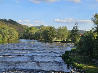 Kanustation am Saalebogen