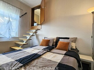 2. Schlafzimmer Heidi