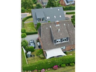 Steuerbord mit Garten