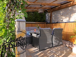Fewo Upland-Flair - die Gartenlounge