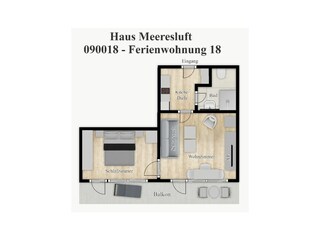 Vakantieappartement Wangerooge Buitenaudio-opname 12