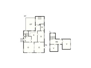 Ferienhaus Sydals Grundriss 44