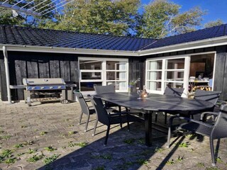 Ferienhaus Bjerge Strand Außenaufnahme 5