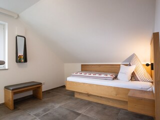 Einzelzimmer mit Option auf Zustellbett