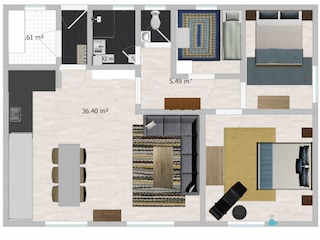 Bungalow Lenzkirch Grundriss 27