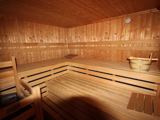 Sauna im Gemeinschaftskeller