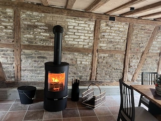 Kaminofen Wohnküche