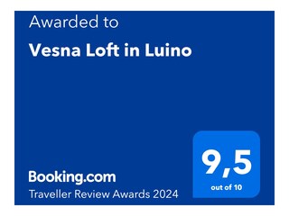 Traveller Review Award „Vesna Loft“ (jetzt FeWo Luino)