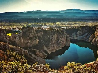 Blaue See und das Tal von Imotski
