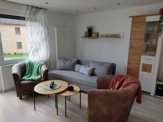 Sitzecke im Wohnzimmer