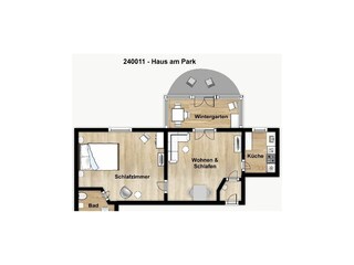 Appartamento per vacanze Wangerooge Registrazione all'aperto 4