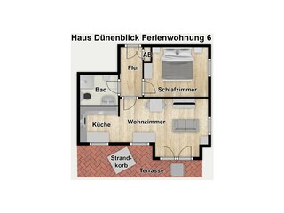 Appartamento per vacanze Wangerooge Registrazione all'aperto 2