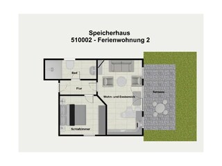 Vakantieappartement Minsen Buitenaudio-opname 2