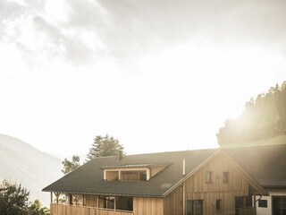 Zalnerhof im Sonnenuntergang