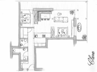 Ferienwohnung Lüsen Grundriss 15