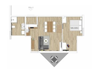 Appartement de vacances Wangerooge Plan d'étage 28