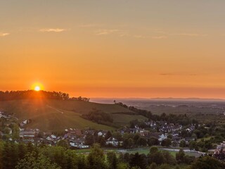 Panoramablick im Sommer