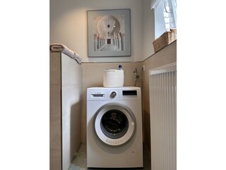 Waschmaschine im Badezimmer