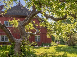Hausansicht von W. - oben Schlafzimmer der Fewo 1
