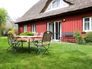 Gartenansicht auf die "Tenne"