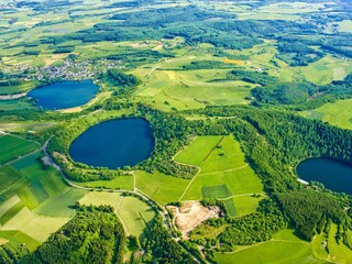 Dauner Maare - 3 Maare auf einen Blick