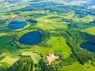 Dauner Maare - 3 Maare auf einen Blick